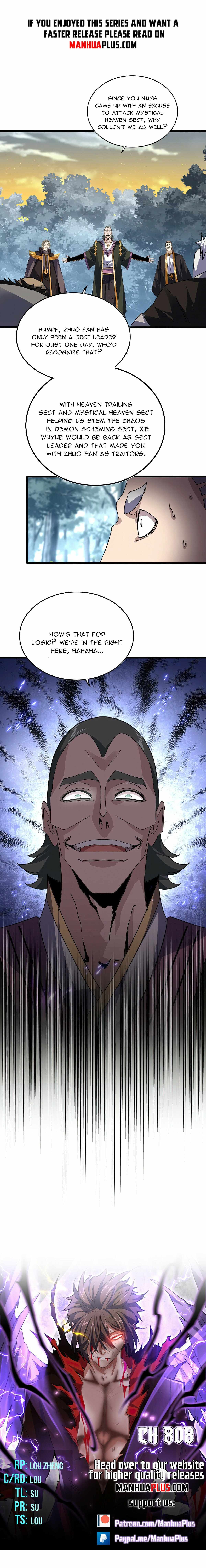 Magic Emperor - Chapter 808 - Page 0