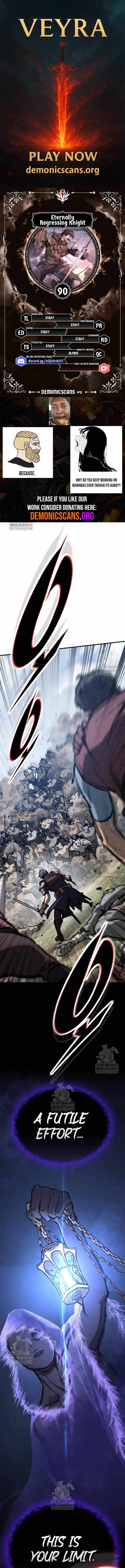 Eternally Regressing Knight - Chapter 90 - Page 0