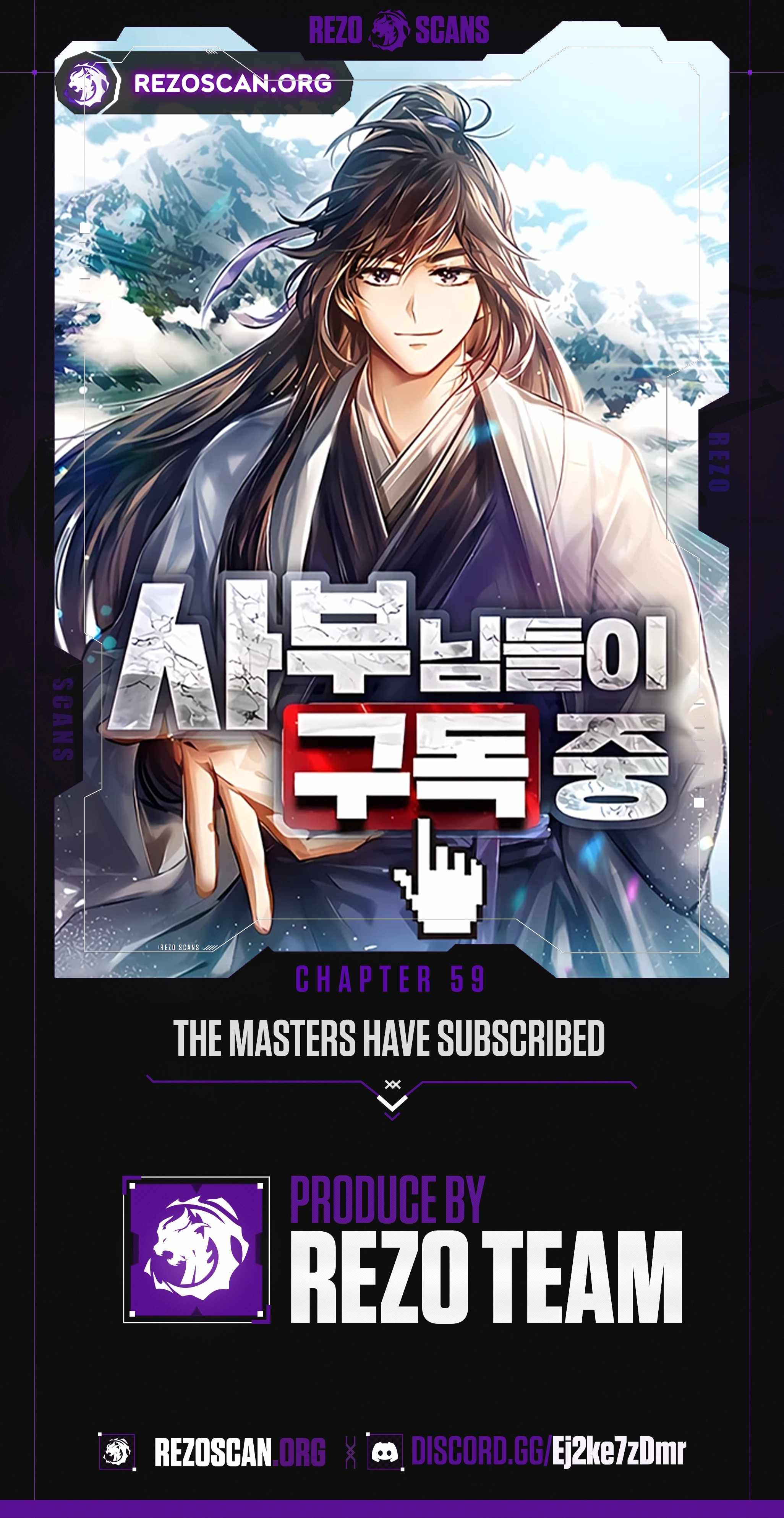 THE MASTERS ARE SUBSCRIBING TO ME - Chapter 59 - Page 0