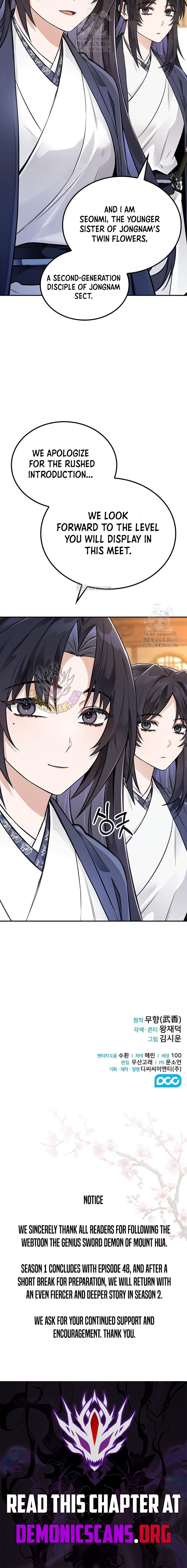 Mount Hua Sect’s Genius Phantom Swordsman - Chapter 48 - Page 12