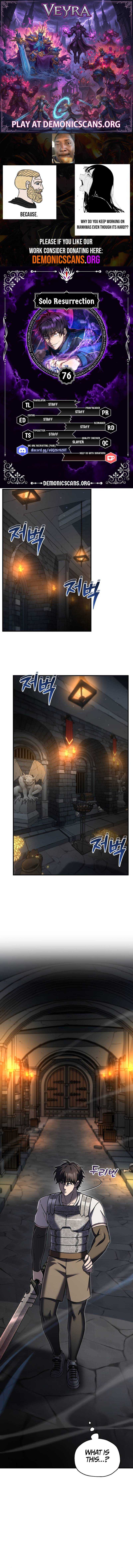 Solo Resurrection - Chapter 76 - Page 0